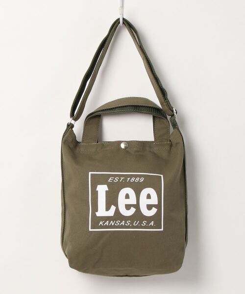 Lee（リー）の「【LEE/2WAYトート】（トートバッグ・レディース・ブラック/ベージュ/カーキ/ホワイト/ネイビー・FREE）」の4枚目の写真