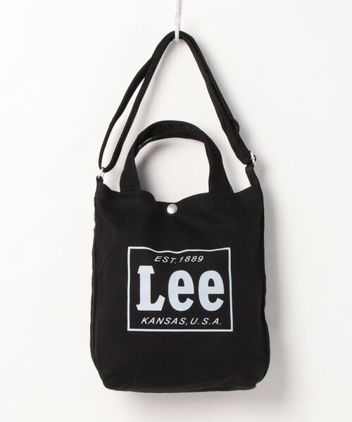 Lee（リー）の「【LEE/2WAYトート】（トートバッグ・レディース・ブラック/ベージュ/カーキ/ホワイト/ネイビー・FREE）」の3枚目の写真