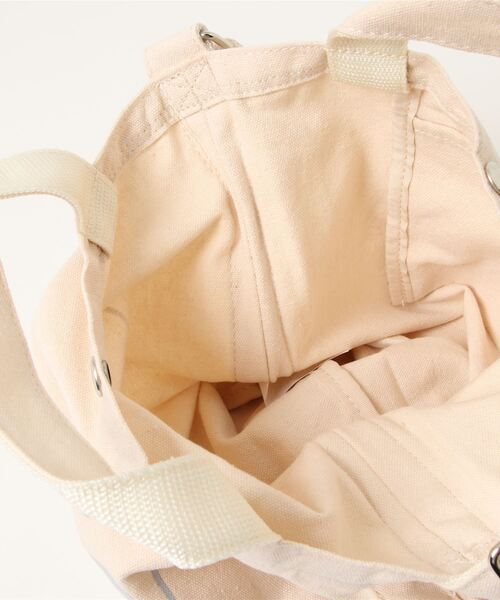 Lee（リー）の「【LEE/2WAYトート】（トートバッグ・レディース・ブラック/ベージュ/カーキ/ホワイト/ネイビー・FREE）」の9枚目の写真