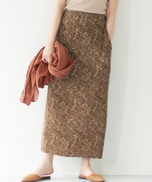 coca（coca） | ペイズリー柄プリーツスカート(スカート)