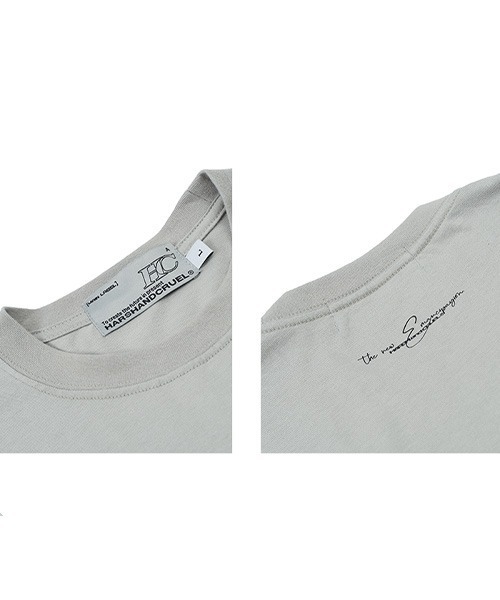 HARSH AND CRUEL（ハーシュアンドクルーエル）の「【Harsh and Cruel】 Graphic Art Print A Top HC21S06（Tシャツ/カットソー・メンズ・ホワイト/ブラック・M/L/XL）」の11枚目の写真