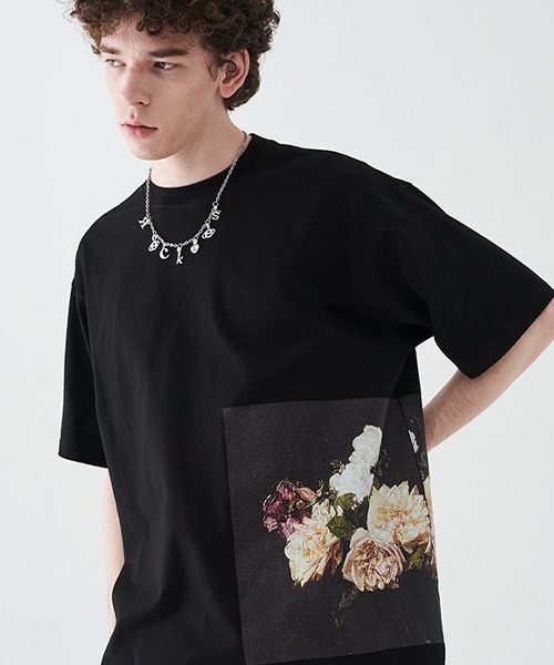 HARSH AND CRUEL（ハーシュアンドクルーエル）の「【Harsh and Cruel】 Graphic Art Print A Top HC21S06（Tシャツ/カットソー・メンズ・ホワイト/ブラック・M/L/XL）」の3枚目の写真