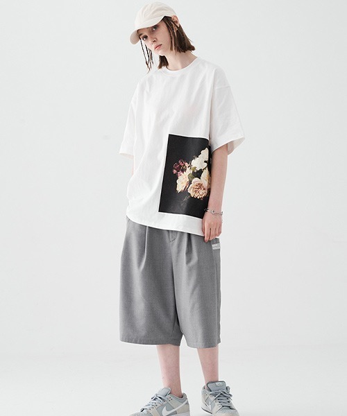 HARSH AND CRUEL（ハーシュアンドクルーエル）の「【Harsh and Cruel】 Graphic Art Print A Top HC21S06（Tシャツ/カットソー・メンズ・ホワイト/ブラック・M/L/XL）」の7枚目の写真