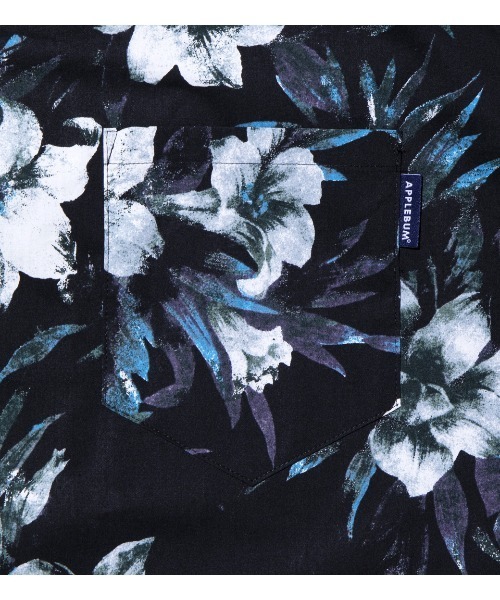 APPLEBUM（アップルバム）の「"Flower" S/S Aloha Shirt（シャツ/ブラウス・メンズ・ネイビー/ブラック・X-LARGE/MEDIUM/LARGE）」の9枚目の写真