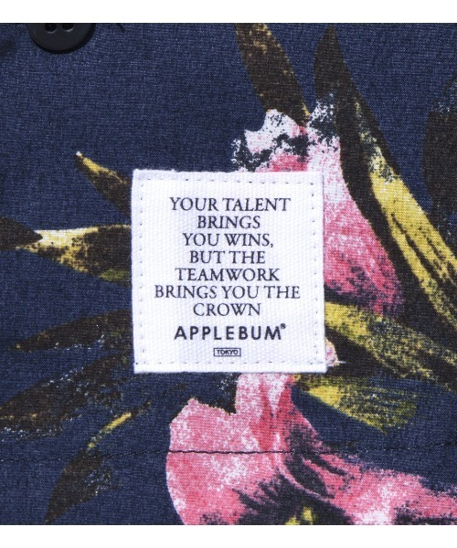 APPLEBUM（アップルバム）の「"Flower" S/S Aloha Shirt（シャツ/ブラウス・メンズ・ネイビー/ブラック・X-LARGE/MEDIUM/LARGE）」の20枚目の写真