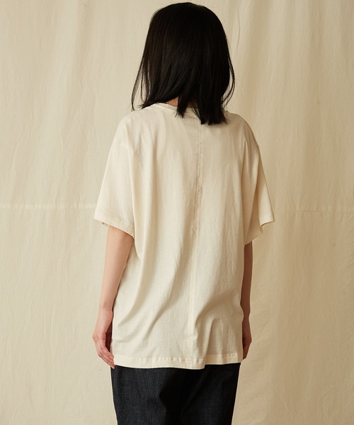 「IKKUNA」 半袖Tシャツ 1 グリーン系その他 レディース IKKUNA 「IKKUNA」 半袖Tシャツ 1 グリーン系その他 レディース