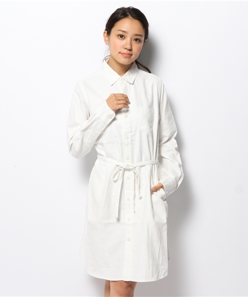 Kastane（カスタネ）の「【Kastane】シャツワンピース（ワンピース・レディース・ネイビー/グレー/ホワイト/その他20・FREE）」の6枚目の写真