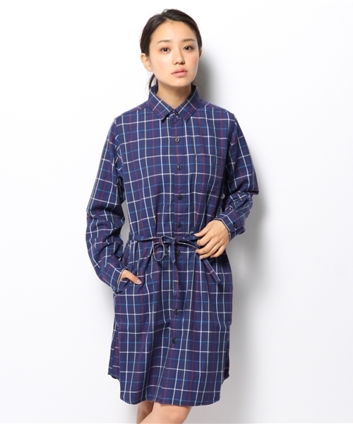 Kastane（カスタネ）の「【Kastane】シャツワンピース（ワンピース・レディース・ネイビー/グレー/ホワイト/その他20・FREE）」の7枚目の写真