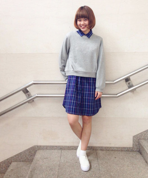 Kastane（カスタネ）の「【Kastane】シャツワンピース（ワンピース・レディース・ネイビー/グレー/ホワイト/その他20・FREE）」の8枚目の写真