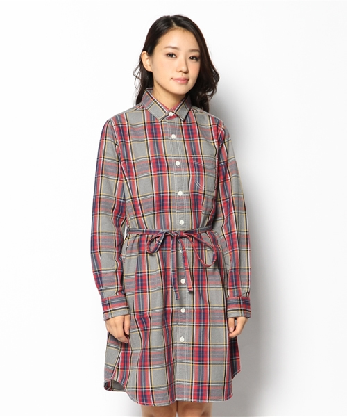 Kastane（カスタネ）の「【Kastane】シャツワンピース（ワンピース・レディース・ネイビー/グレー/ホワイト/その他20・FREE）」の11枚目の写真