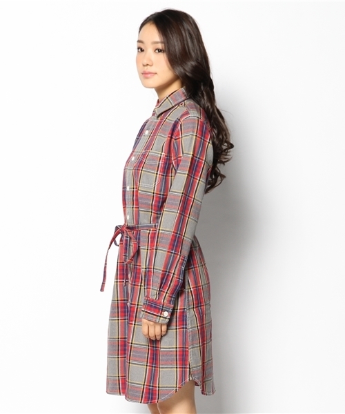 Kastane（カスタネ）の「【Kastane】シャツワンピース（ワンピース・レディース・ネイビー/グレー/ホワイト/その他20・FREE）」の12枚目の写真