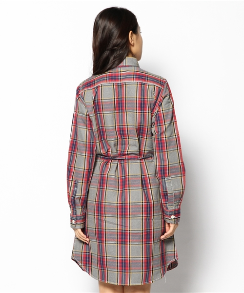 Kastane（カスタネ）の「【Kastane】シャツワンピース（ワンピース・レディース・ネイビー/グレー/ホワイト/その他20・FREE）」の13枚目の写真