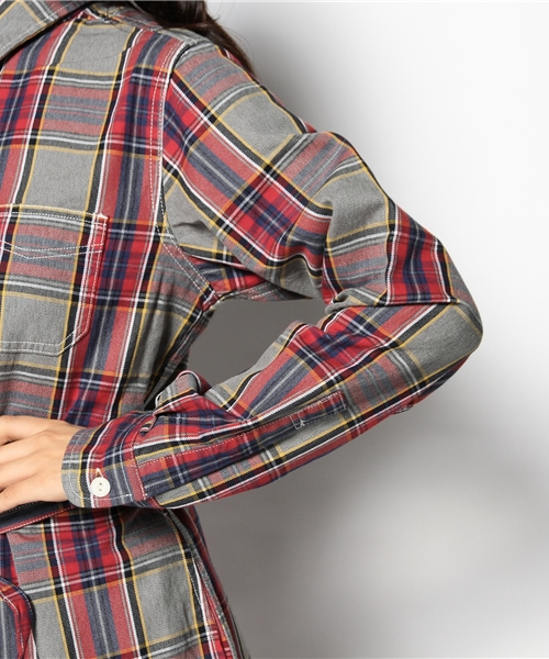 Kastane（カスタネ）の「【Kastane】シャツワンピース（ワンピース・レディース・ネイビー/グレー/ホワイト/その他20・FREE）」の16枚目の写真