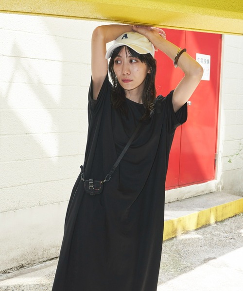 Auntie Rosa Holiday(アンティローザホリデー)の「バックギャザーカノコワンピース(ワンピース・レディース・ホワイト/カーキ/ブラック・FREE)」の17枚目の写真