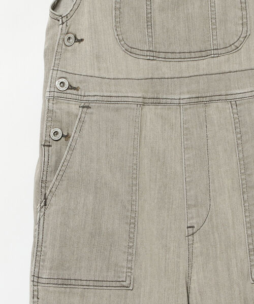 B:MING by BEAMS(ビーミングバイビームス)の「SOMETHING × B:MING by BEAMS / 別注 フレア オーバーオール(サロペット/オーバーオール・レディース・インディゴブルー/ベージュ系その他・SMALL/MEDIUM)」の21枚目の写真