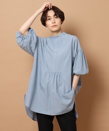 DRESSTERIOR | ボリュームスリーブチュニックブラウス(チュニック)