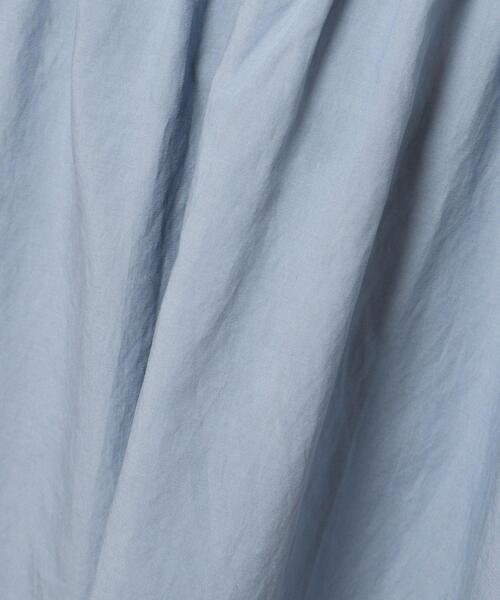 DRESSTERIOR（ドレステリア）の「◆ボリュームスリーブチュニックブラウス（チュニック・レディース・オフホワイト/ブラック/ライトブルー/ホワイト系3・38）」の7枚目の写真