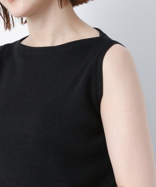 A part by（アパートバイ）の「14GVisPoショートノースリーブ　952603（タンクトップ・レディース・ブラック/グレー系その他2・FREE）」の8枚目の写真