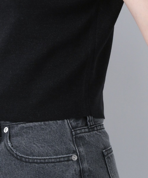 A part by（アパートバイ）の「14GVisPoショートノースリーブ　952603（タンクトップ・レディース・ブラック/グレー系その他2・FREE）」の20枚目の写真