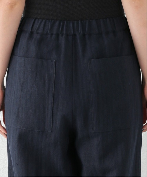 JOURNAL STANDARD（ジャーナルスタンダード）の「リネンランダムヘリンイージーパンツ（その他パンツ・レディース・ネイビー/カーキ/アイボリー・40/38/36）」の18枚目の写真