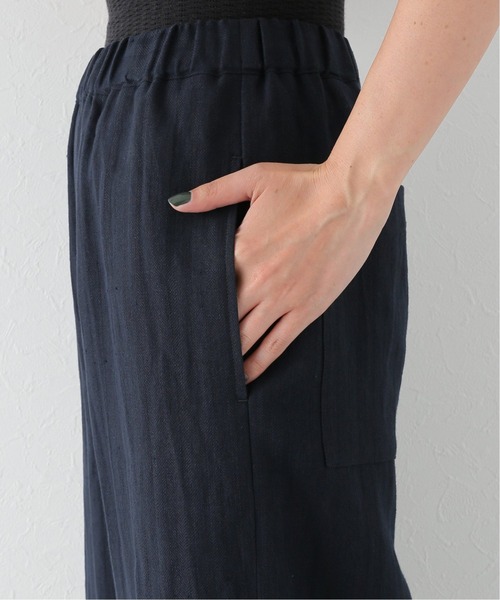 JOURNAL STANDARD（ジャーナルスタンダード）の「リネンランダムヘリンイージーパンツ（その他パンツ・レディース・ネイビー/カーキ/アイボリー・40/38/36）」の20枚目の写真