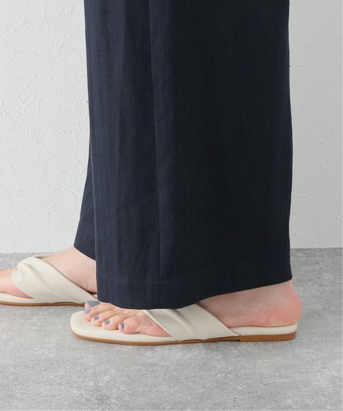 JOURNAL STANDARD（ジャーナルスタンダード）の「リネンランダムヘリンイージーパンツ（その他パンツ・レディース・ネイビー/カーキ/アイボリー・40/38/36）」の21枚目の写真