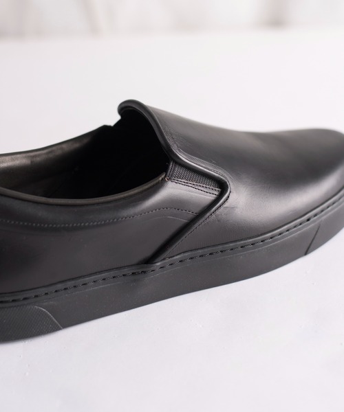 TOSS（トス）の「TOSS トス / Lance ランス レザーサイドゴアスリッポン ホーウィン / TS149-6B（スリッポン・メンズ・ブラック・9/8/10/7）」の7枚目の写真