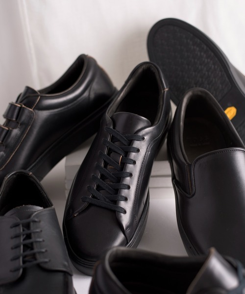 TOSS（トス）の「TOSS トス / Lance ランス レザーサイドゴアスリッポン ホーウィン / TS149-6B（スリッポン・メンズ・ブラック・9/8/10/7）」の18枚目の写真