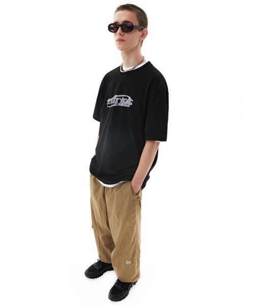 SCULPTOR（スカルプター）の「3D LOGO TEE/3DロゴTシャツ（Tシャツ/カットソー・レディース・モカ/ブラック/ホワイト・MEDIUM/LARGE/X-LARGE/SMALL）」の12枚目の写真