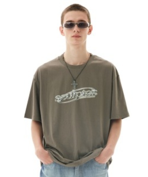 SCULPTOR（スカルプター）の「3D LOGO TEE/3DロゴTシャツ（Tシャツ/カットソー・レディース・モカ/ブラック/ホワイト・MEDIUM/LARGE/X-LARGE/SMALL）」の19枚目の写真