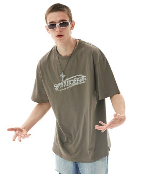 SCULPTOR（スカルプター）の「3D LOGO TEE/3DロゴTシャツ（Tシャツ/カットソー・レディース・モカ/ブラック/ホワイト・MEDIUM/LARGE/X-LARGE/SMALL）」の20枚目の写真