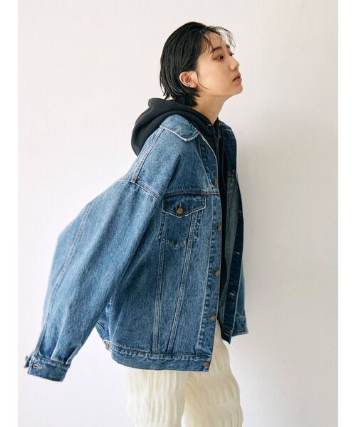 Ungrid（アングリッド）の「【10周年限定】Ungridエンブロイダリーパーカー（パーカー・レディース・オフホワイト/ライトグレー/ブラック・FREE）」の19枚目の写真