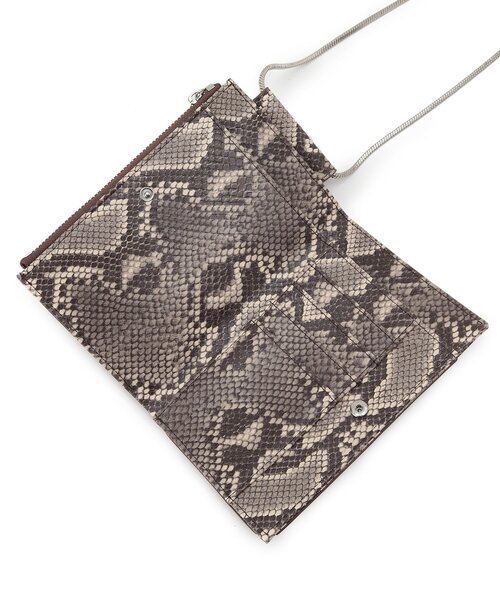 THE SHOP TK （ザ ショップ ティーケー ）の「◆ウォレットスマホミニショルダー（ショルダーバッグ・レディース・ブラック/カーキ/シルバー/ベージュ系4/ブラウン系・99）」の12枚目の写真