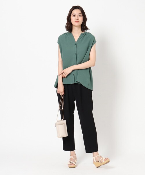 THE SHOP TK （ザ ショップ ティーケー ）の「◆ウォレットスマホミニショルダー（ショルダーバッグ・レディース・ブラック/カーキ/シルバー/ベージュ系4/ブラウン系・99）」の10枚目の写真