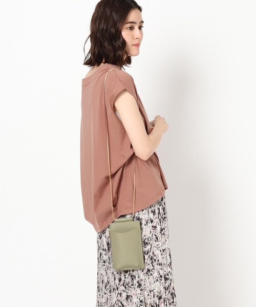 THE SHOP TK （ザ ショップ ティーケー ）の「◆ウォレットスマホミニショルダー（ショルダーバッグ・レディース・ブラック/カーキ/シルバー/ベージュ系4/ブラウン系・99）」の18枚目の写真