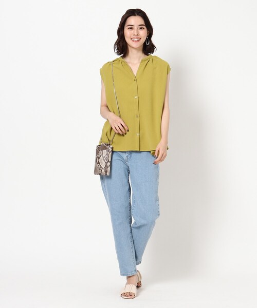 THE SHOP TK （ザ ショップ ティーケー ）の「◆ウォレットスマホミニショルダー（ショルダーバッグ・レディース・ブラック/カーキ/シルバー/ベージュ系4/ブラウン系・99）」の22枚目の写真