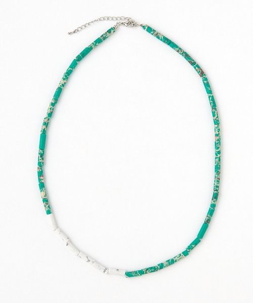 CIAOPANIC TYPY（チャオパニックティピー）の「ターコイズビーズネックレス（ネックレス・レディース・ブラック/グリーン・ONE SIZE）」の6枚目の写真