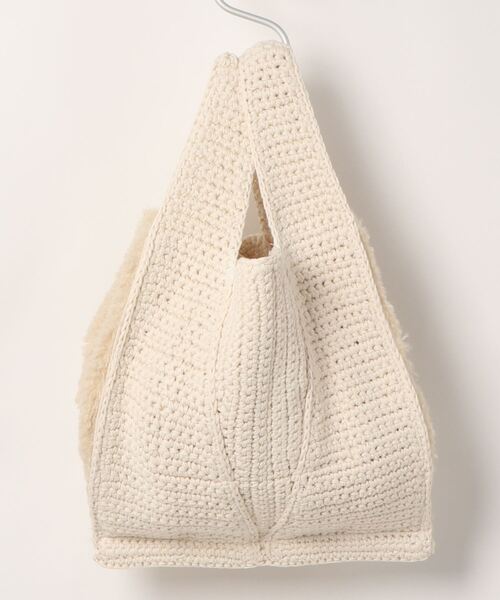 Laugoa（ラウゴア）の「LOWN（トートバッグ・レディース・ブラック/アイボリー・9）」の3枚目の写真