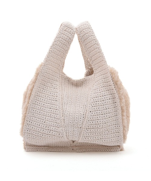 Laugoa（ラウゴア）の「LOWN（トートバッグ・レディース・ブラック/アイボリー・9）」の18枚目の写真