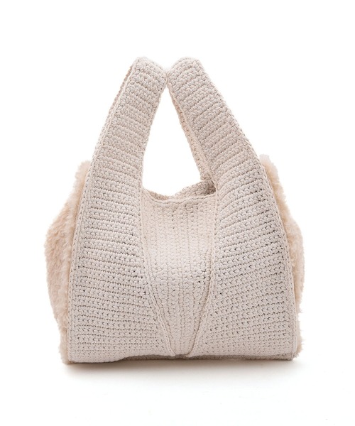 Laugoa（ラウゴア）の「LOWN（トートバッグ・レディース・ブラック/アイボリー・9）」の20枚目の写真