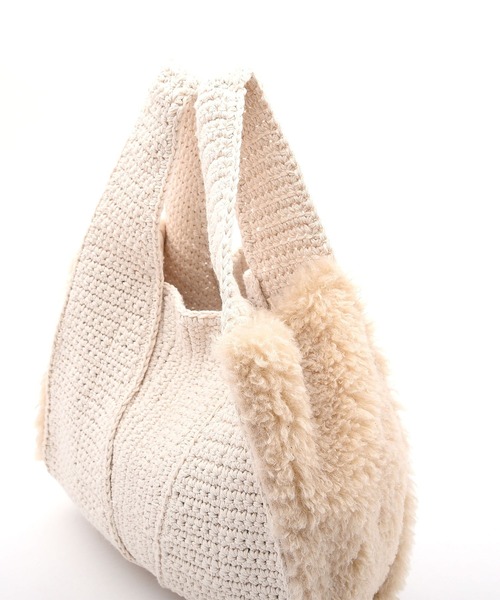 Laugoa（ラウゴア）の「LOWN（トートバッグ・レディース・ブラック/アイボリー・9）」の13枚目の写真