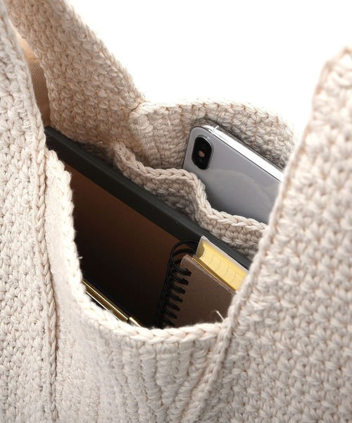 Laugoa（ラウゴア）の「LOWN（トートバッグ・レディース・ブラック/アイボリー・9）」の16枚目の写真