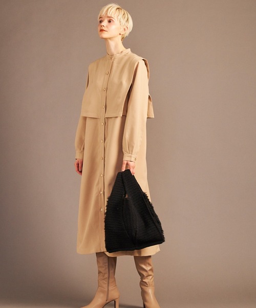 Laugoa（ラウゴア）の「LOWN（トートバッグ・レディース・ブラック/アイボリー・9）」の9枚目の写真