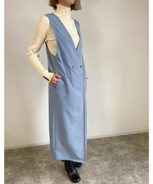 MLI'A（エムリア）の「VネックTR／ジャンスカ（ジャンパースカート）」