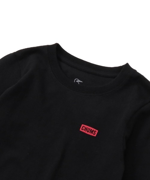 CHUMS（チャムス）の「【CHUMS】Kid's Booby Logo L/S T-Shirt（Tシャツ/カットソー・キッズ・ホワイト/ブラック/ネイビー/カーキ/パープル/ベージュ・SMALL/MEDIUM/LARGE/X-LARGE）」の9枚目の写真