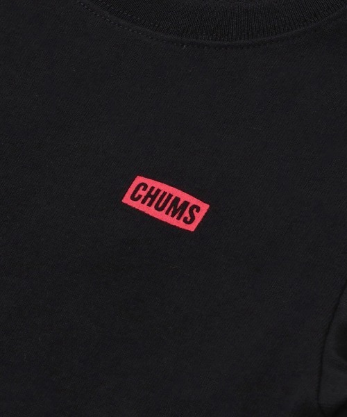 CHUMS（チャムス）の「【CHUMS】Kid's Booby Logo L/S T-Shirt（Tシャツ/カットソー・キッズ・ホワイト/ブラック/ネイビー/カーキ/パープル/ベージュ・SMALL/MEDIUM/LARGE/X-LARGE）」の10枚目の写真