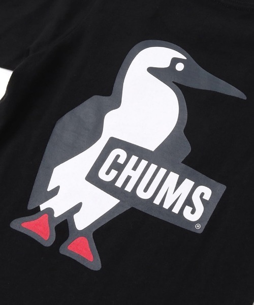 CHUMS（チャムス）の「【CHUMS】Kid's Booby Logo L/S T-Shirt（Tシャツ/カットソー・キッズ・ホワイト/ブラック/ネイビー/カーキ/パープル/ベージュ・SMALL/MEDIUM/LARGE/X-LARGE）」の11枚目の写真