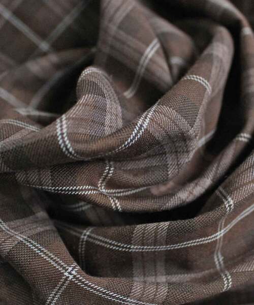 antiqua（アンティカ）の「【tree cafe】サルエルパンツ（その他パンツ・メンズ・ブラウン・L）」の3枚目の写真