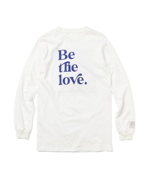 STOCK（ストック）の「Be the love long tee（Tシャツ/カットソー・レディース・ホワイト/ピンク/ブルーグレー・S/M）」の13枚目の写真
