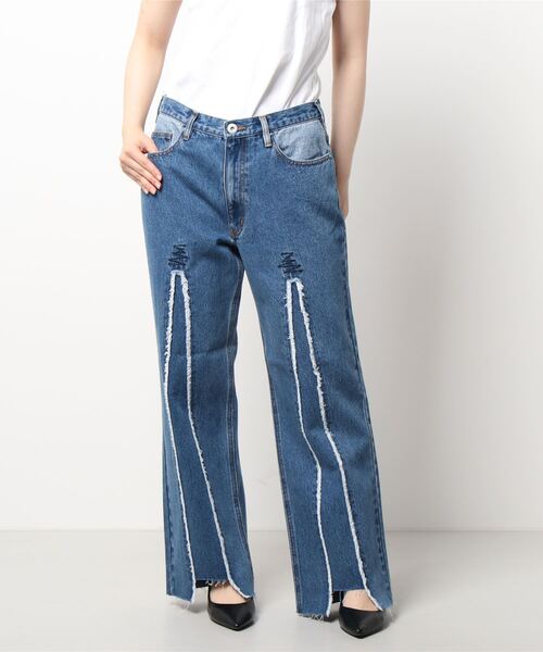 DANKE SCHON(ダンケシェーン)の「DankeSchon/ダンケシェーン/reDNM frontboots(その他パンツ・レディース・ブラック/ブルー・LARGE/MEDIUM)」の20枚目の写真